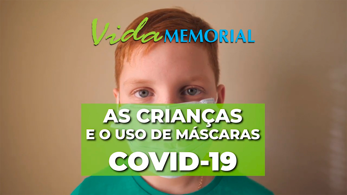 As crianças e o uso de máscaras