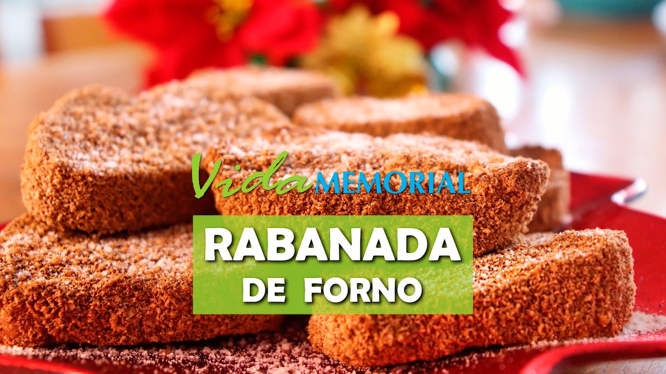 Rabanada no forno