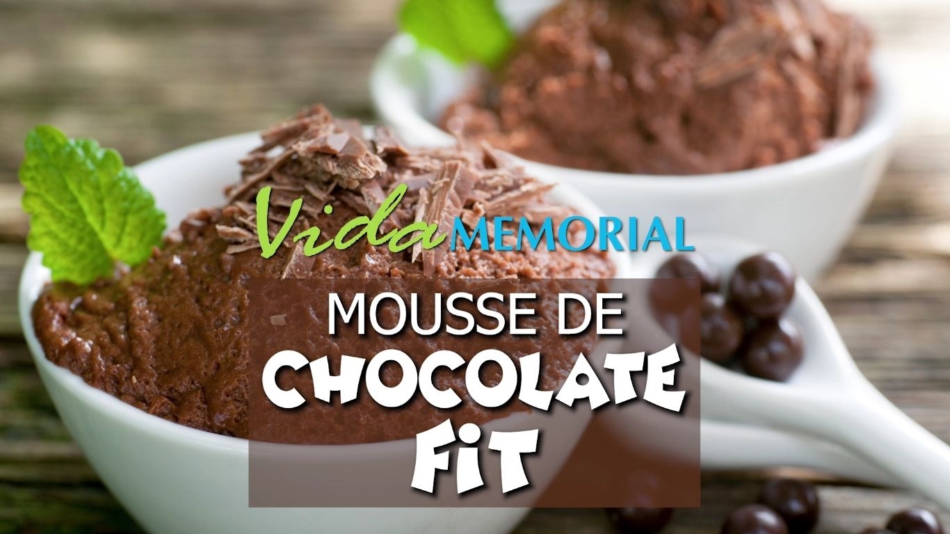 Mousse de chocolate fit