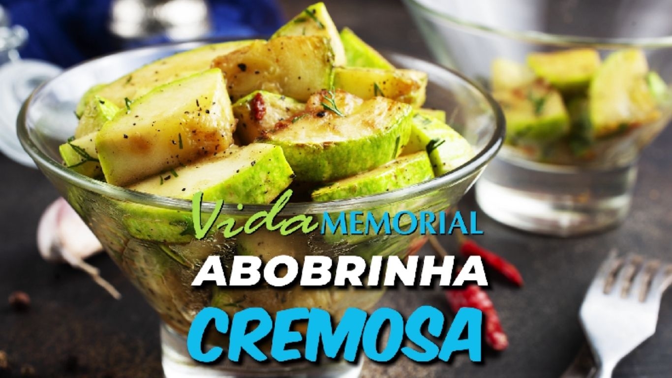 Receita Fit - Abobrinha Cremosa