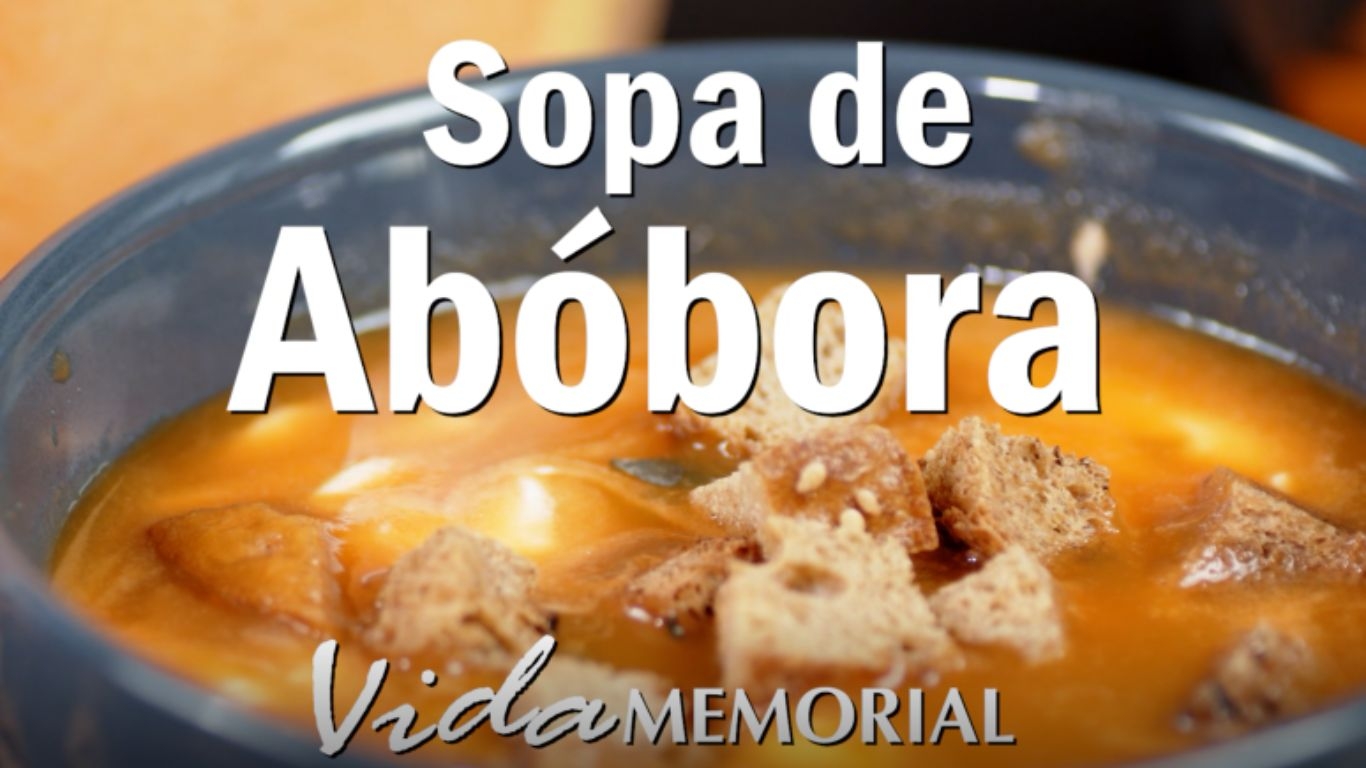 Receita Sopa de Abóbora