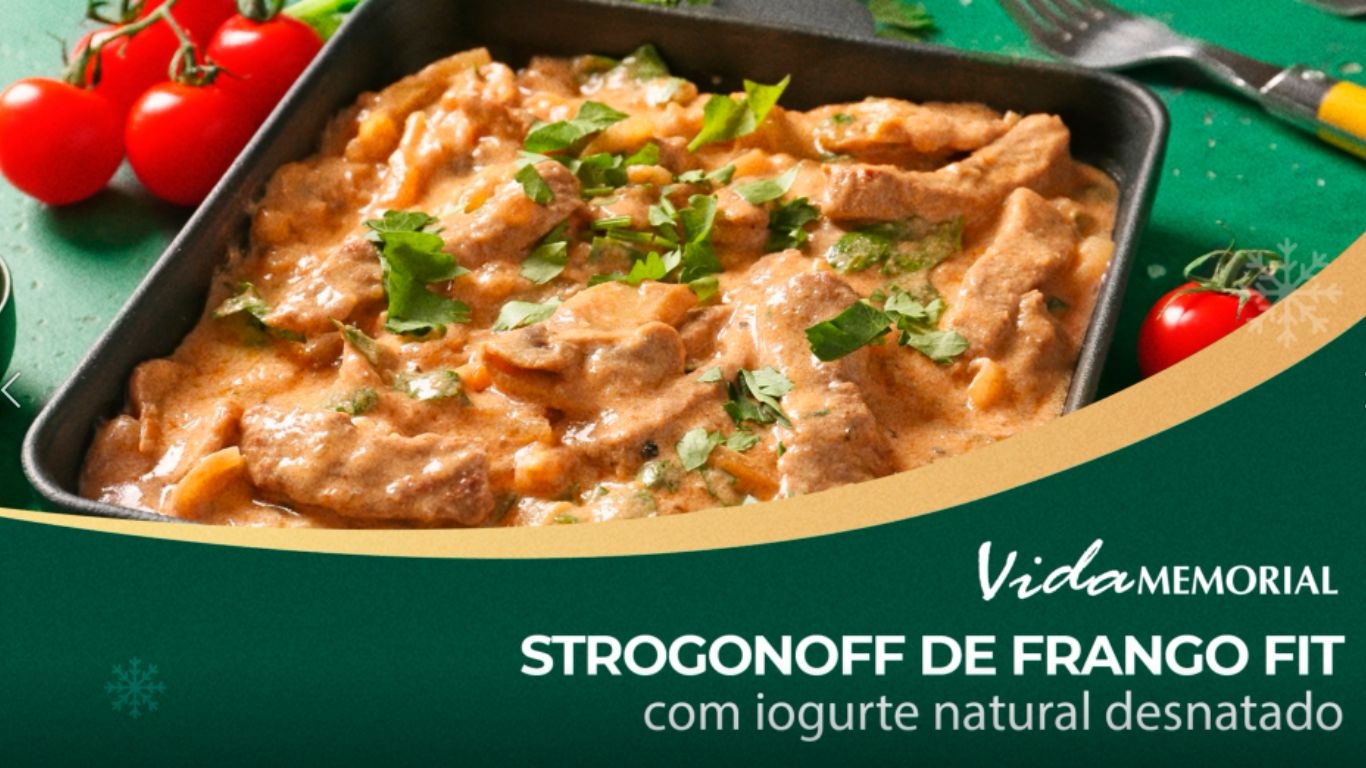 Strogonoff de Frango Fit