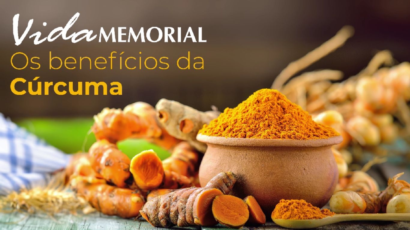 Vida Memorial - Benefícios da Cúrcuma