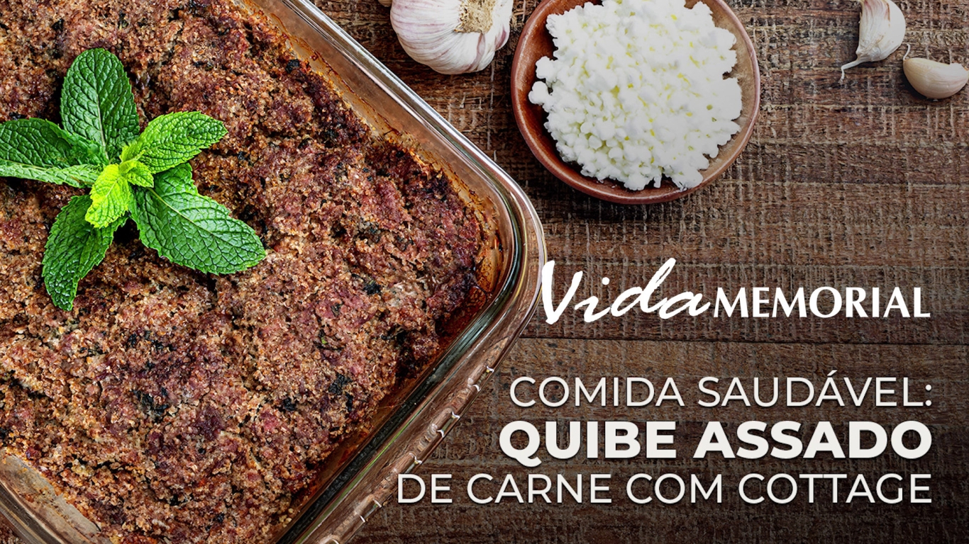 Comida saudável: Quibe Assado de carne com Cottage